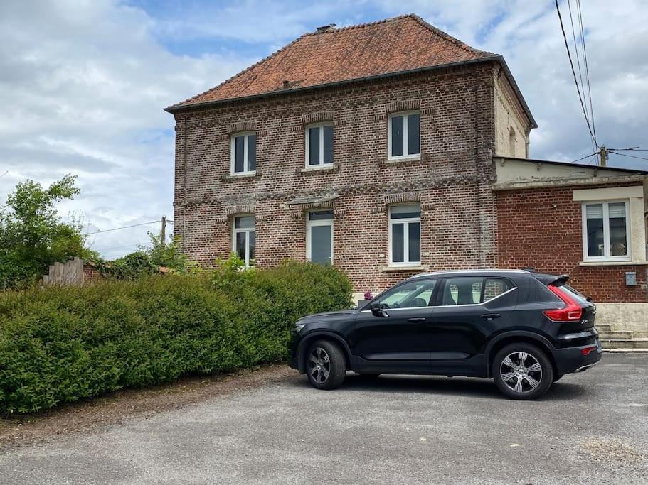 Gite De L'Ancienne Ecole Et Mairie Ligny-sur-Canche Exterior foto