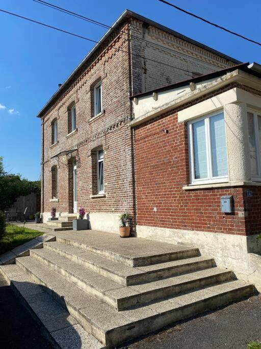 Gite De L'Ancienne Ecole Et Mairie Ligny-sur-Canche Exterior foto